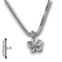 Necklace Gemoro Woman in White Gold Diamante PB1345BIA - PB1345BIA